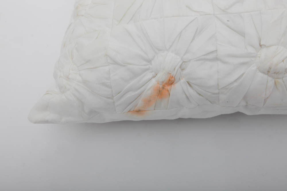 Grouping of Decorative Pillows and Throw