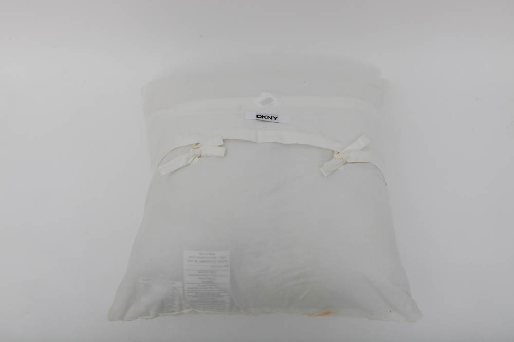 Grouping of Decorative Pillows and Throw