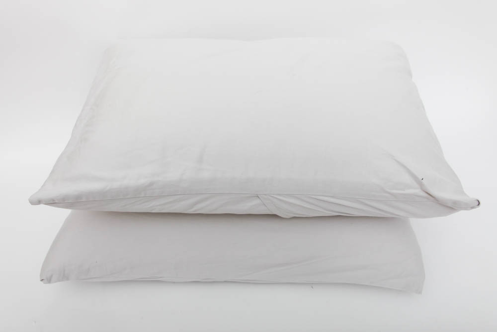 Grouping of Decorative Pillows and Throw