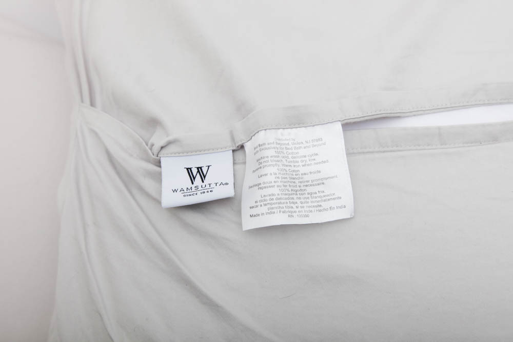 Grouping of Decorative Pillows and Throw