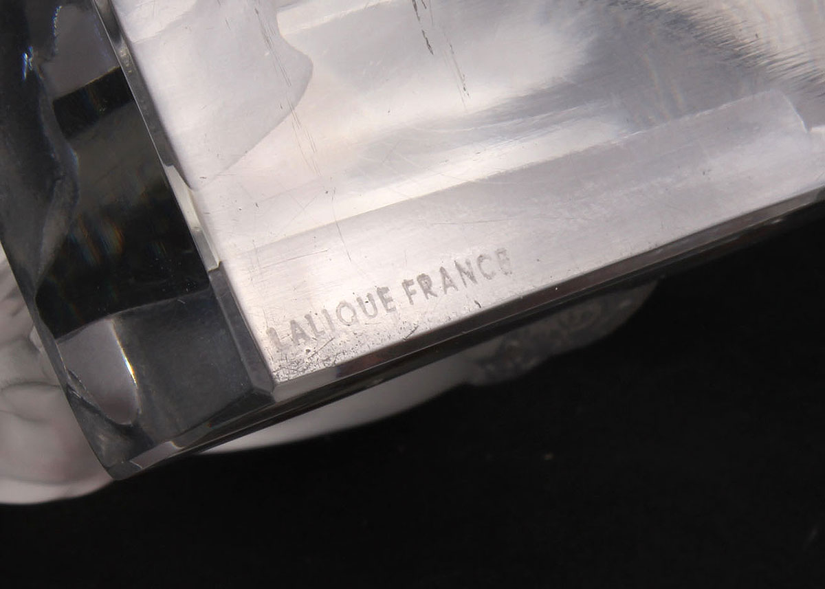 Lalique France Crystal Sculpture