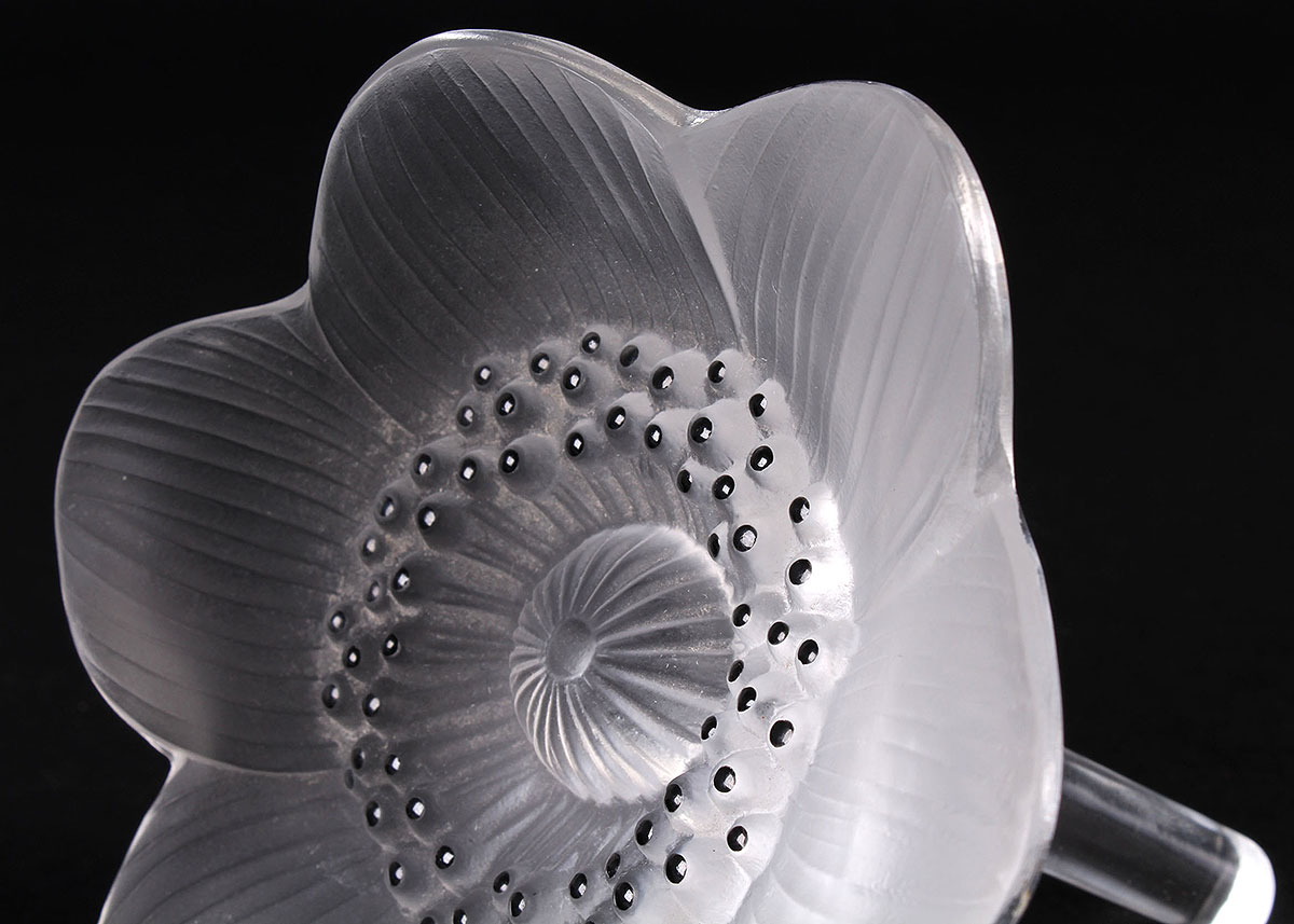 Lalique France Crystal Flower