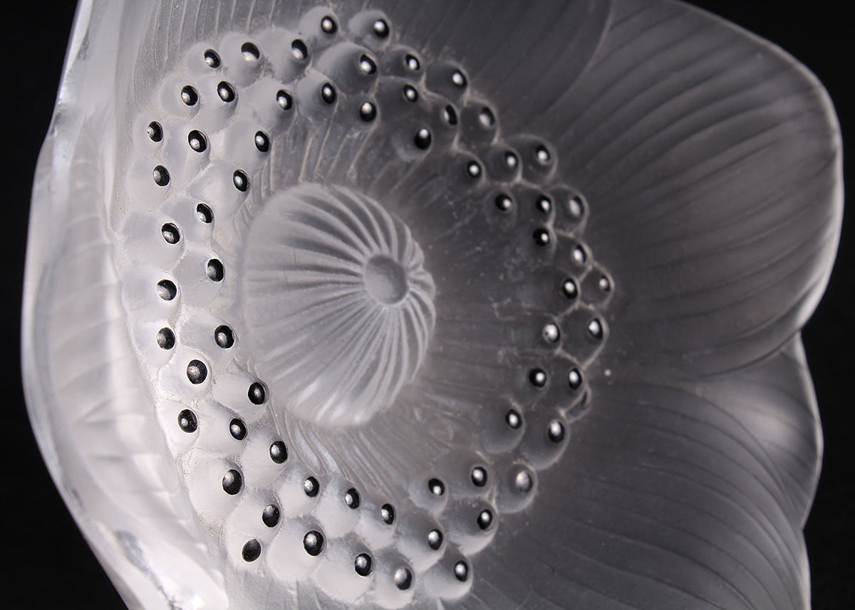 Lalique France Crystal Flower