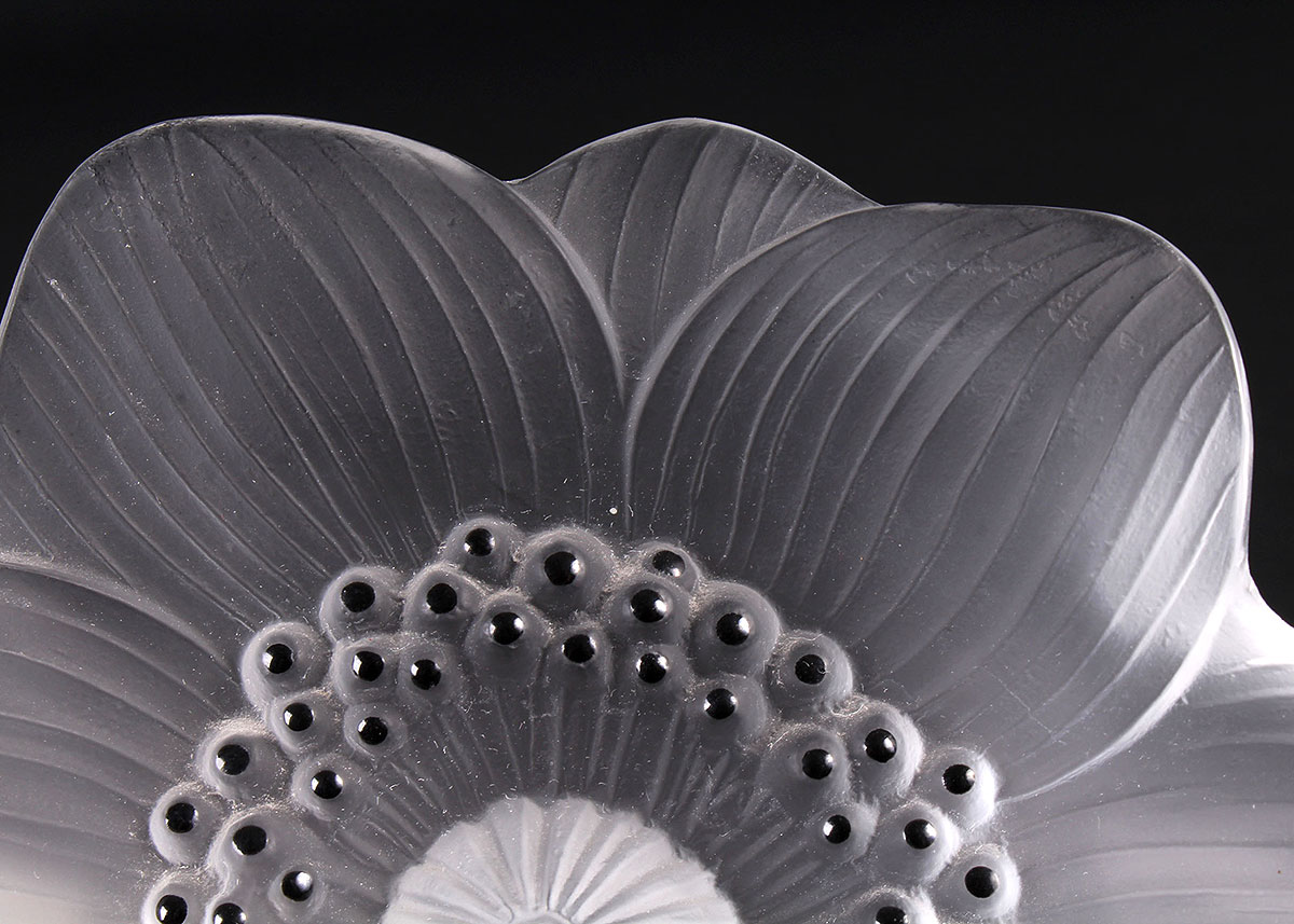 Lalique France Crystal Flower