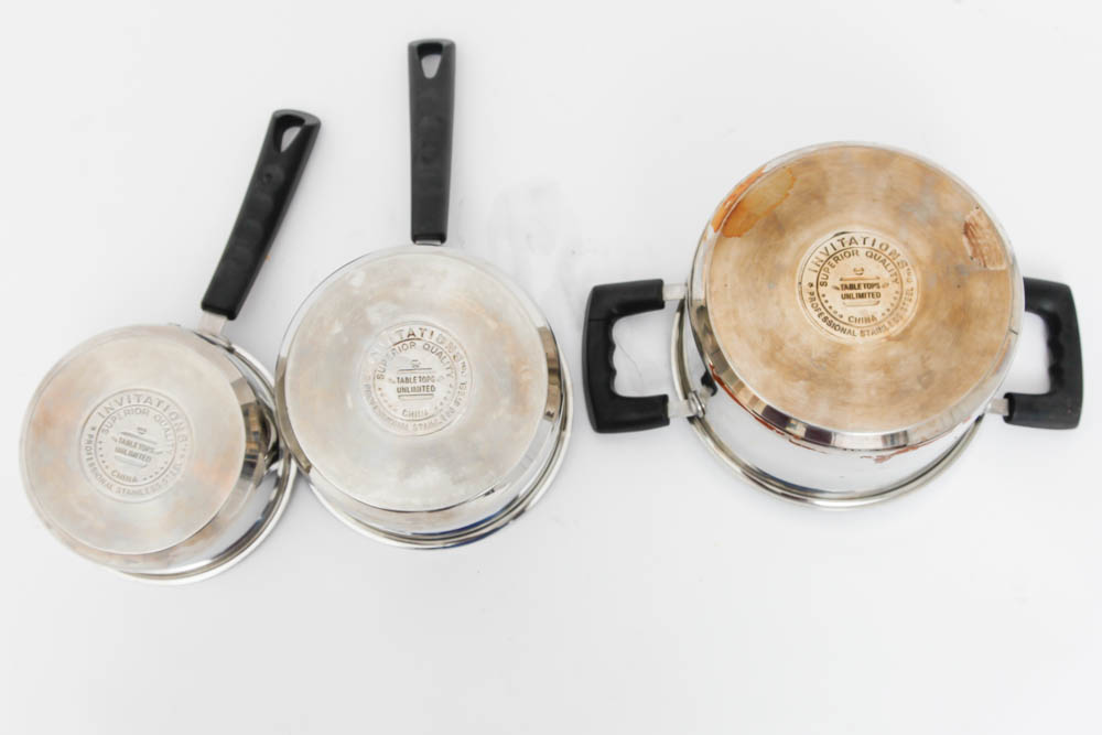 Assortment of Cookware