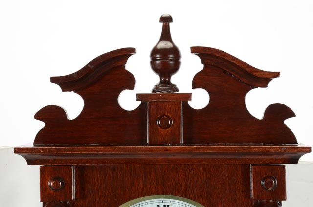 Polaris 31 Day Key Winding Cherry Wall Clock