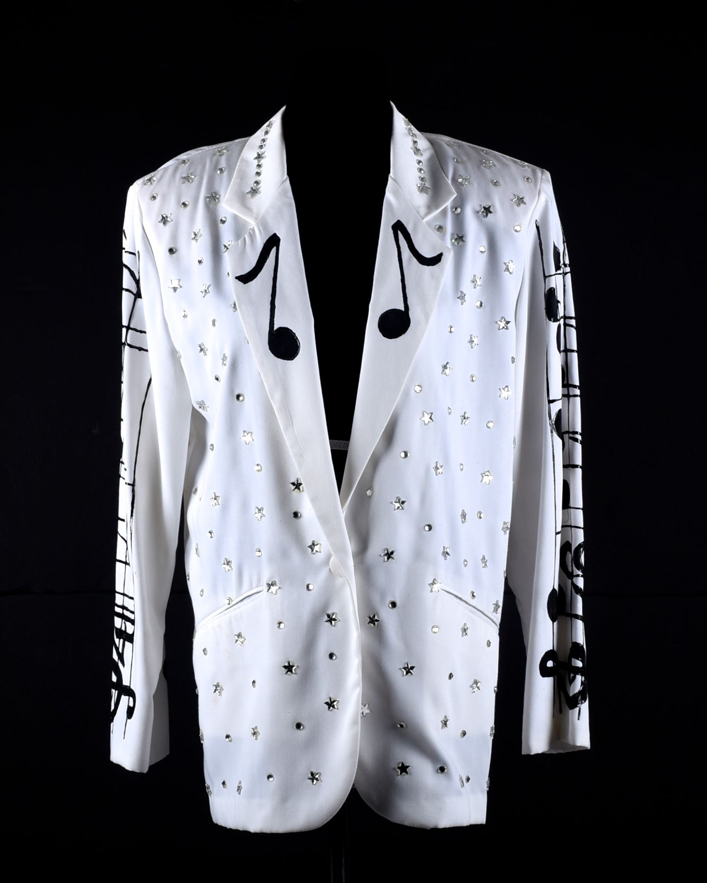 Wild Billye's Starwear Hand Decorated Blazer Depicting Hank Williams