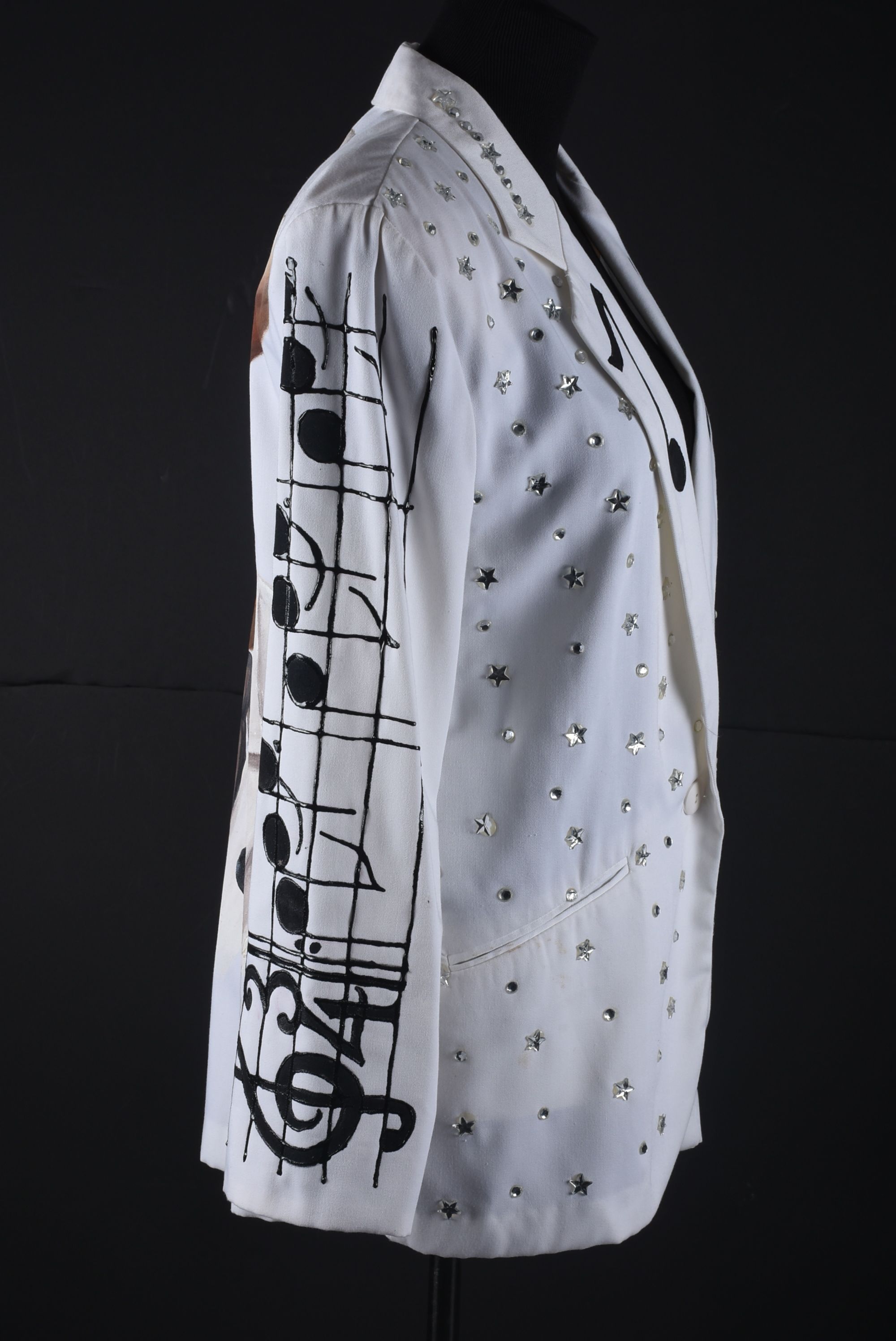 Wild Billye's Starwear Hand Decorated Blazer Depicting Hank Williams