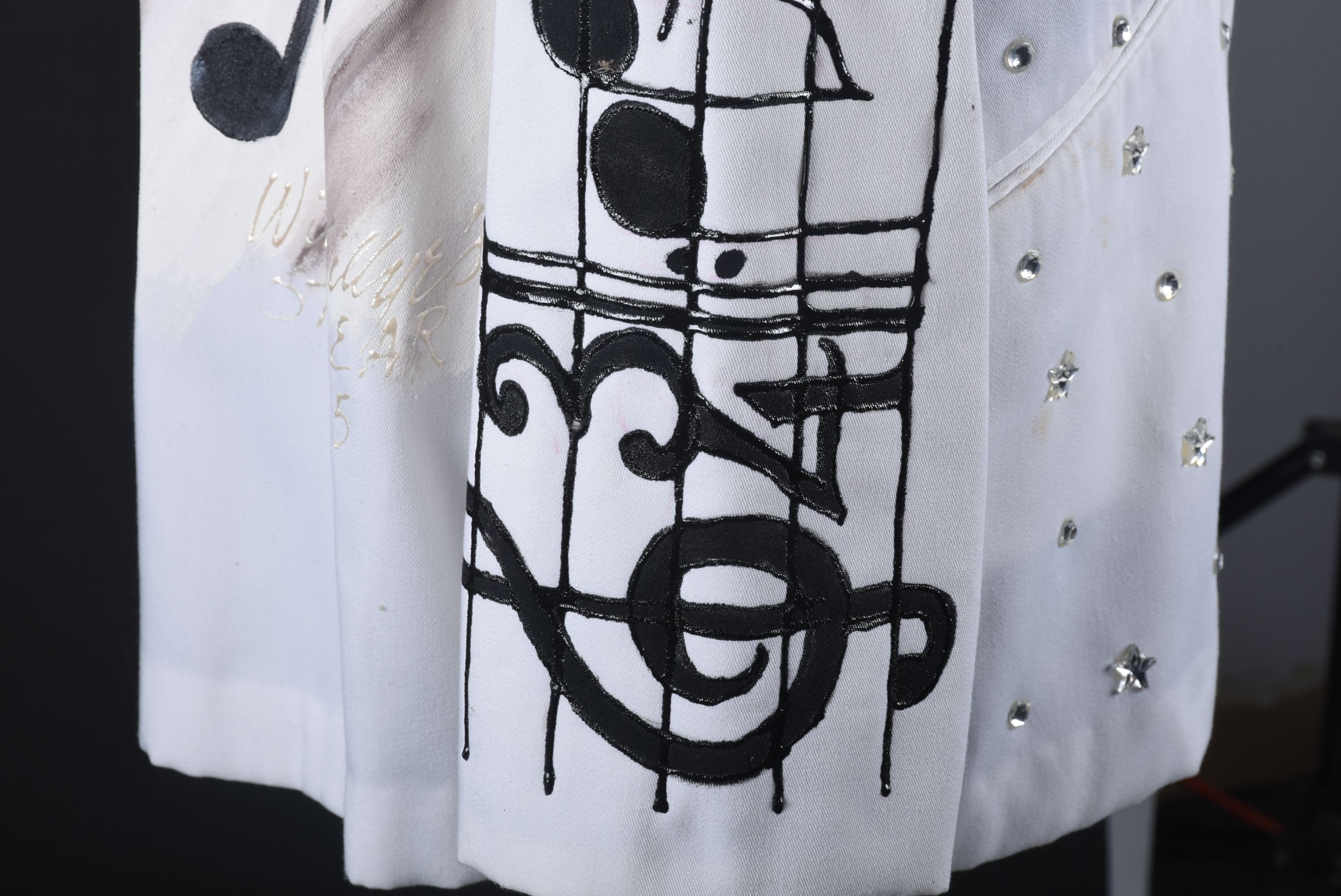 Wild Billye's Starwear Hand Decorated Blazer Depicting Hank Williams