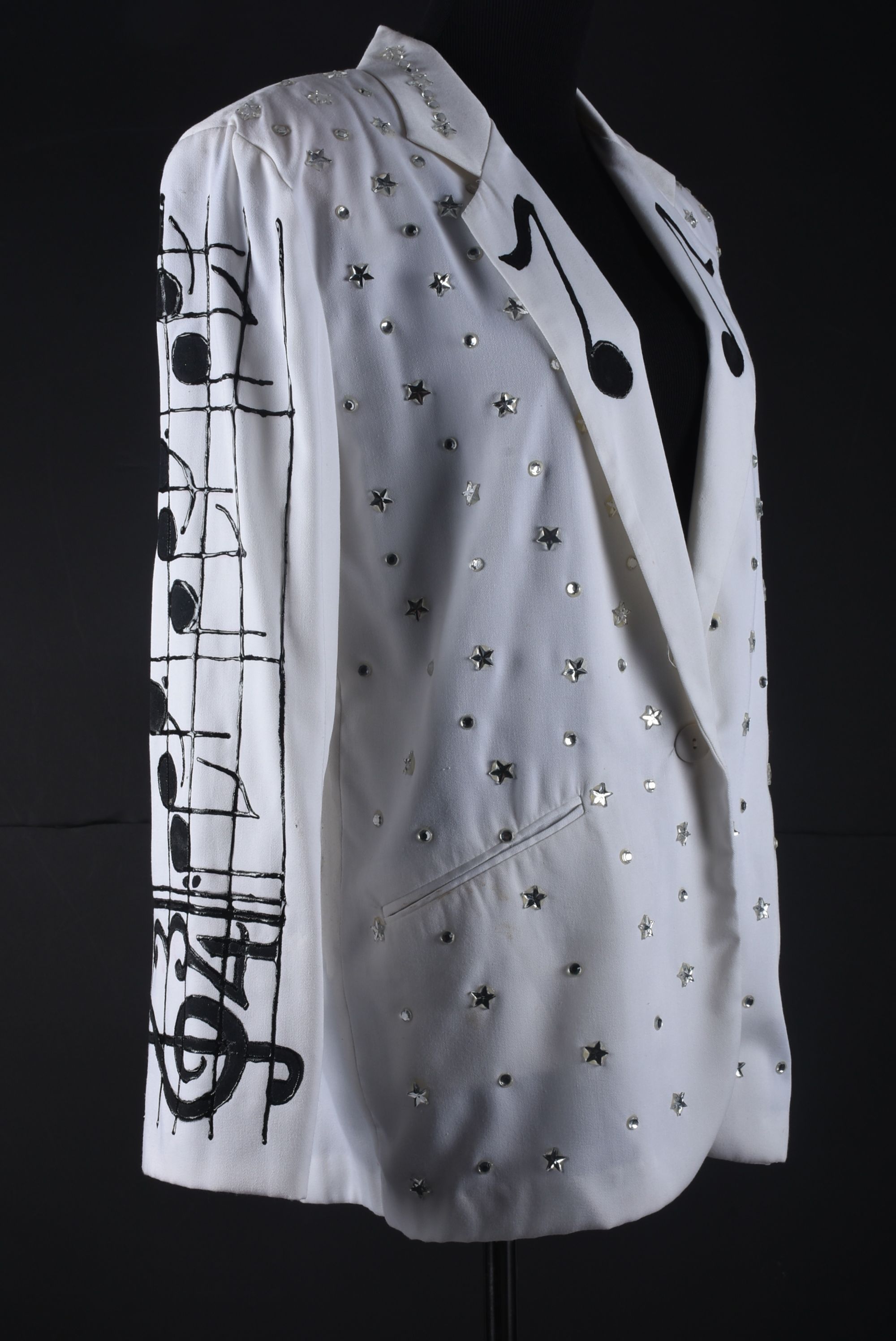 Wild Billye's Starwear Hand Decorated Blazer Depicting Hank Williams