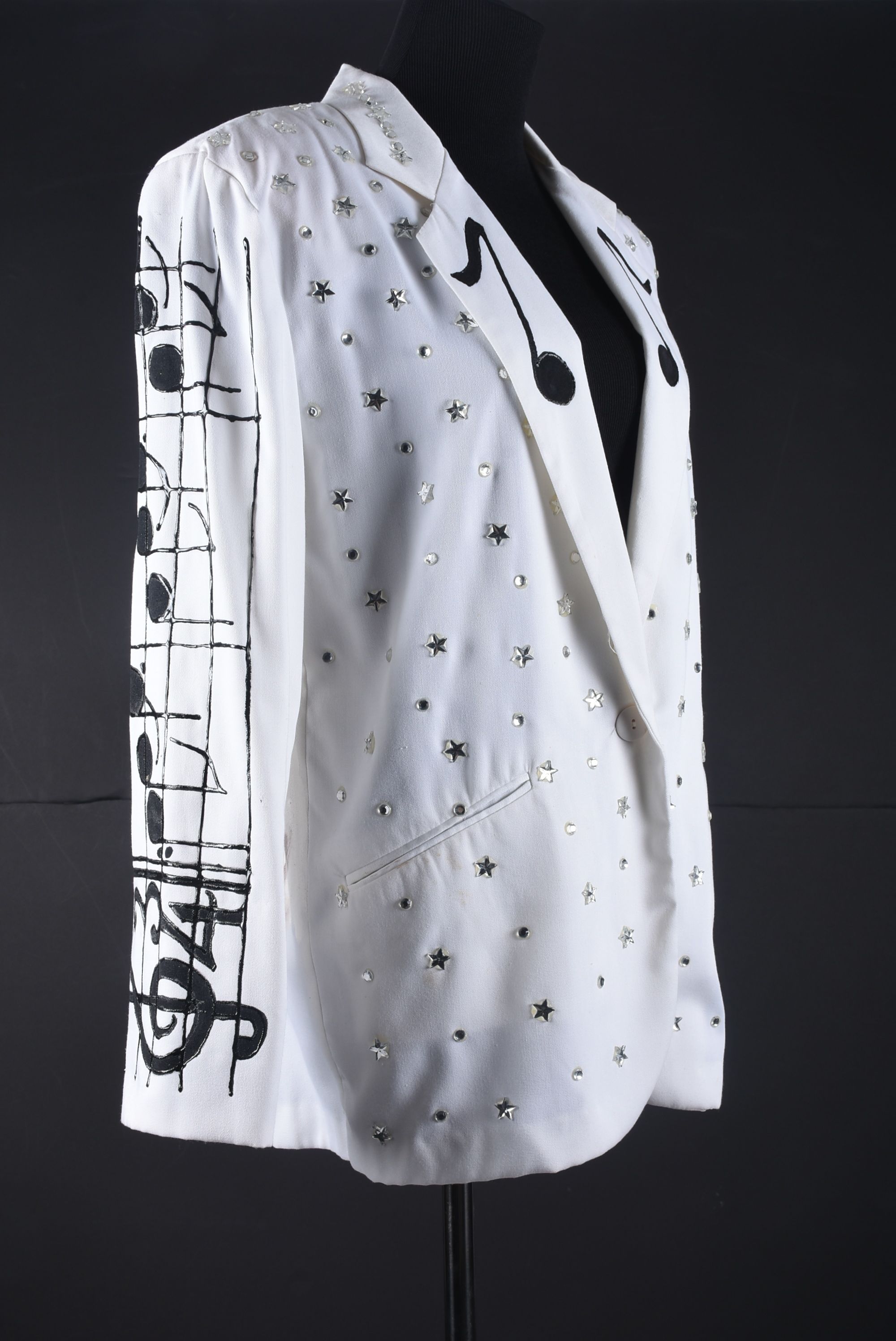 Wild Billye's Starwear Hand Decorated Blazer Depicting Hank Williams