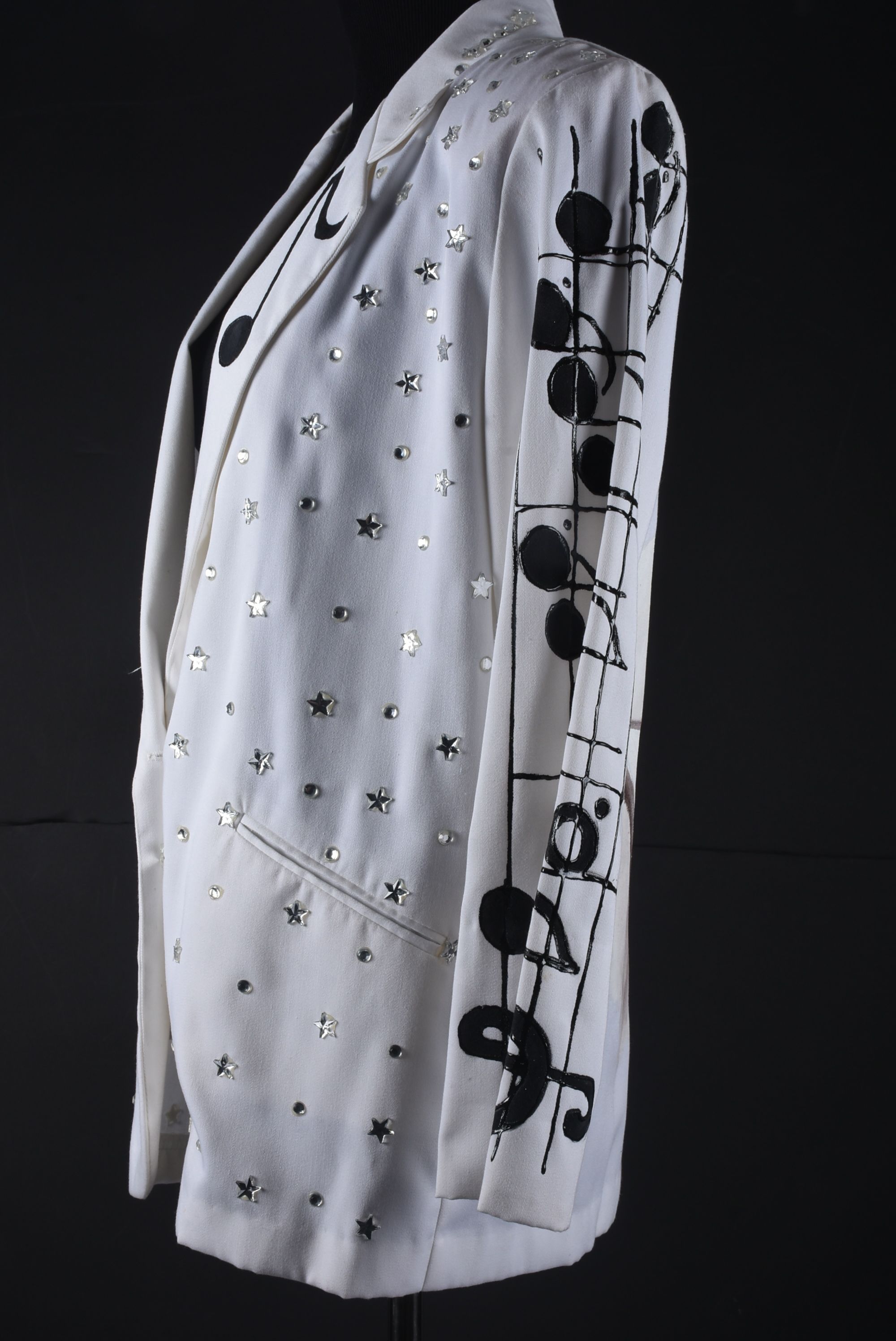 Wild Billye's Starwear Hand Decorated Blazer Depicting Hank Williams