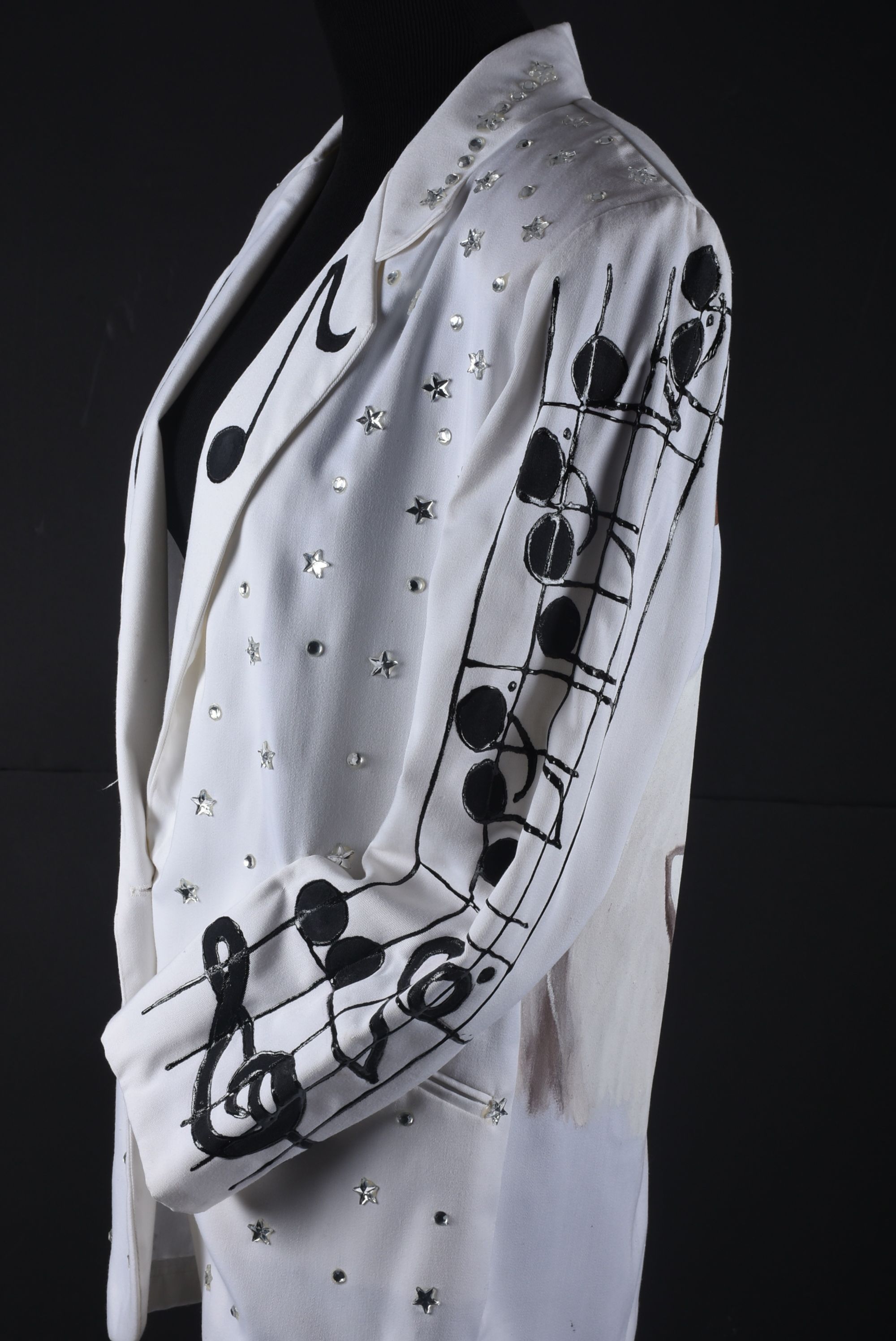 Wild Billye's Starwear Hand Decorated Blazer Depicting Hank Williams