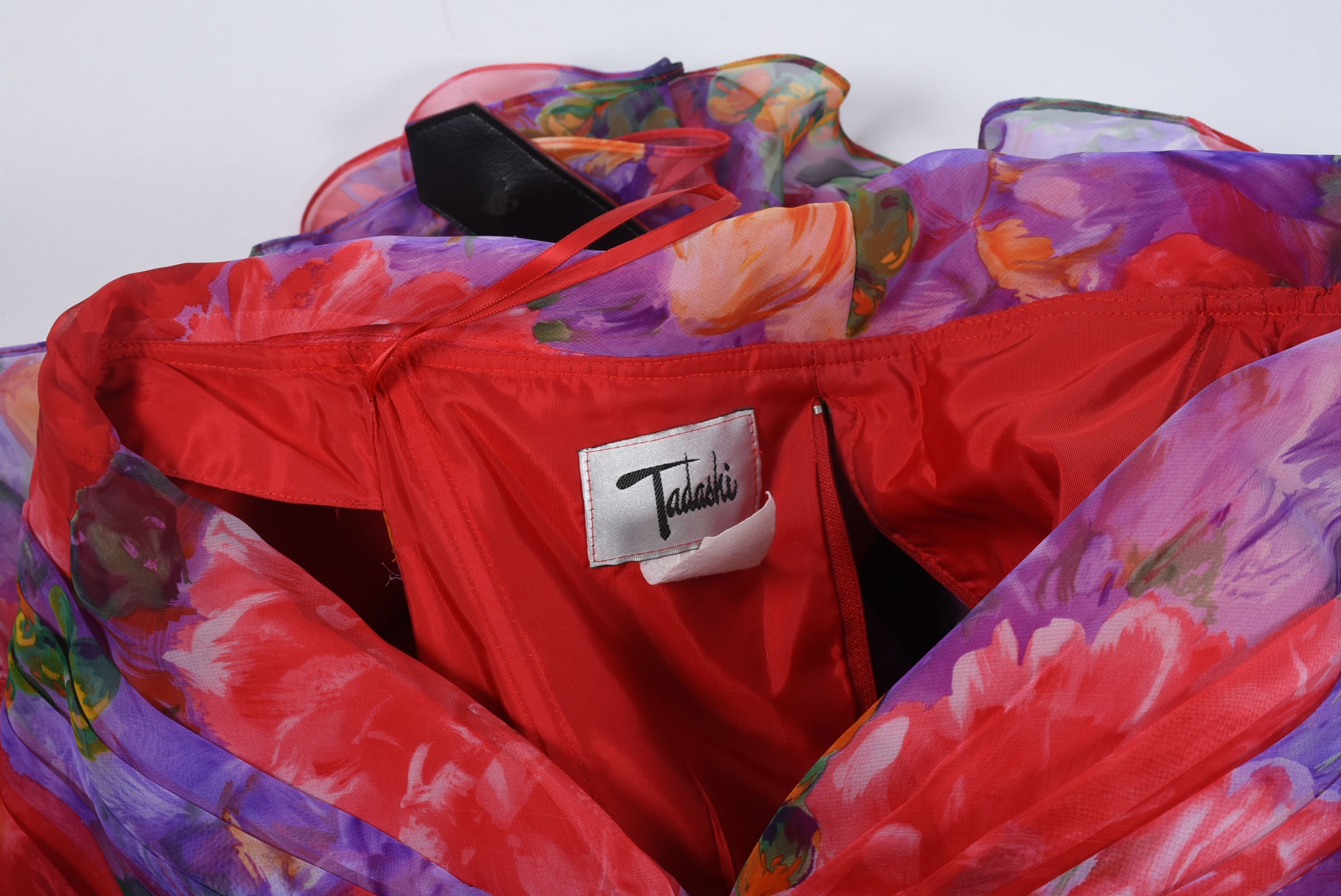 Tanya's Tadashi Floral Print Cocktail Dress Worn at The Kentucky Derby