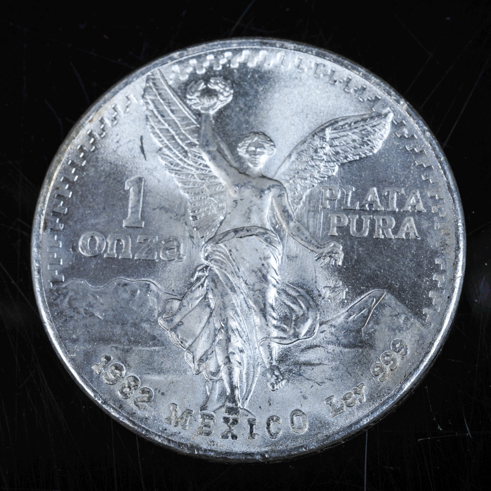 Series of Pure Silver Mexican Libertad Coins