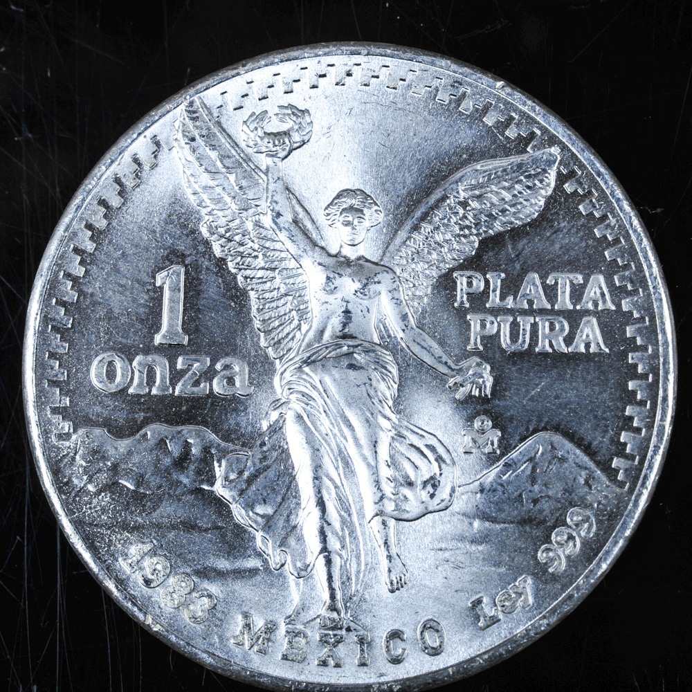 Series of Pure Silver Mexican Libertad Coins