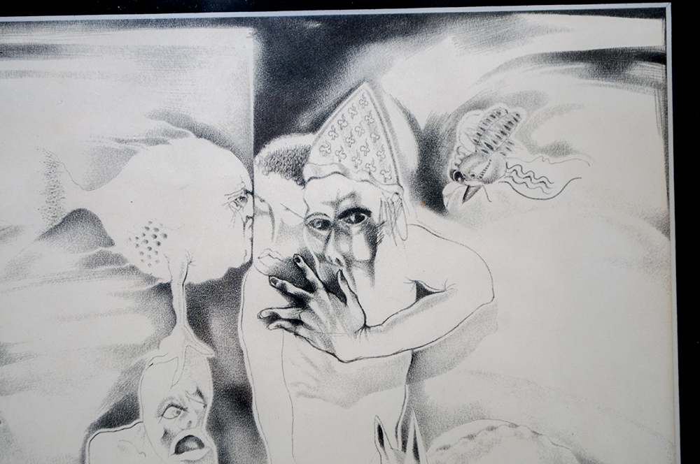 Black-and-White Lithograph