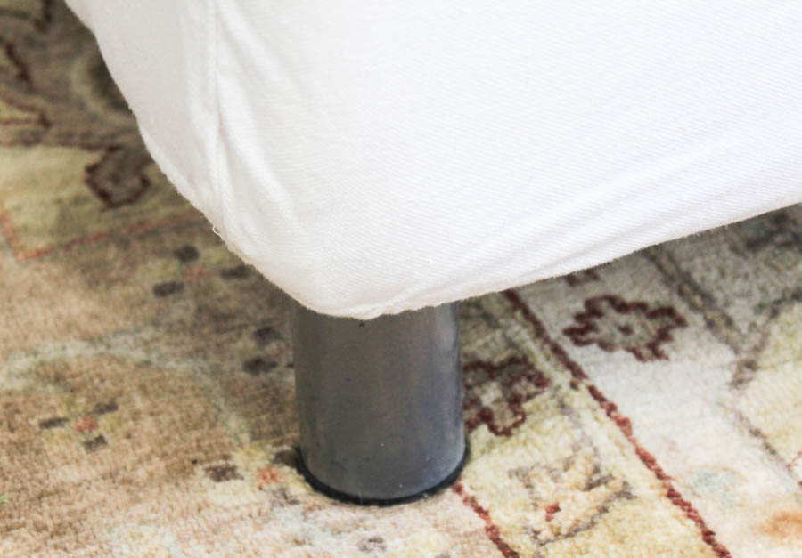 "Klippan" White Sofa by Ikea