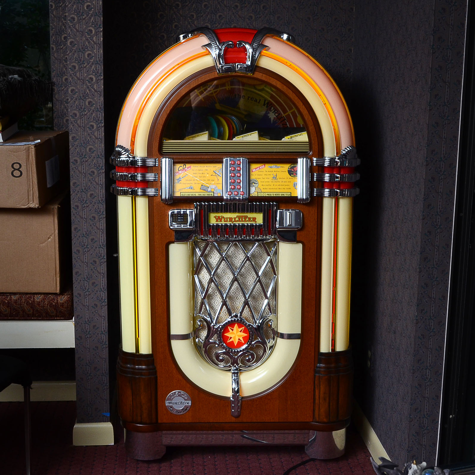 Wurlitzer 1015-CD "One More Time" Jukebox