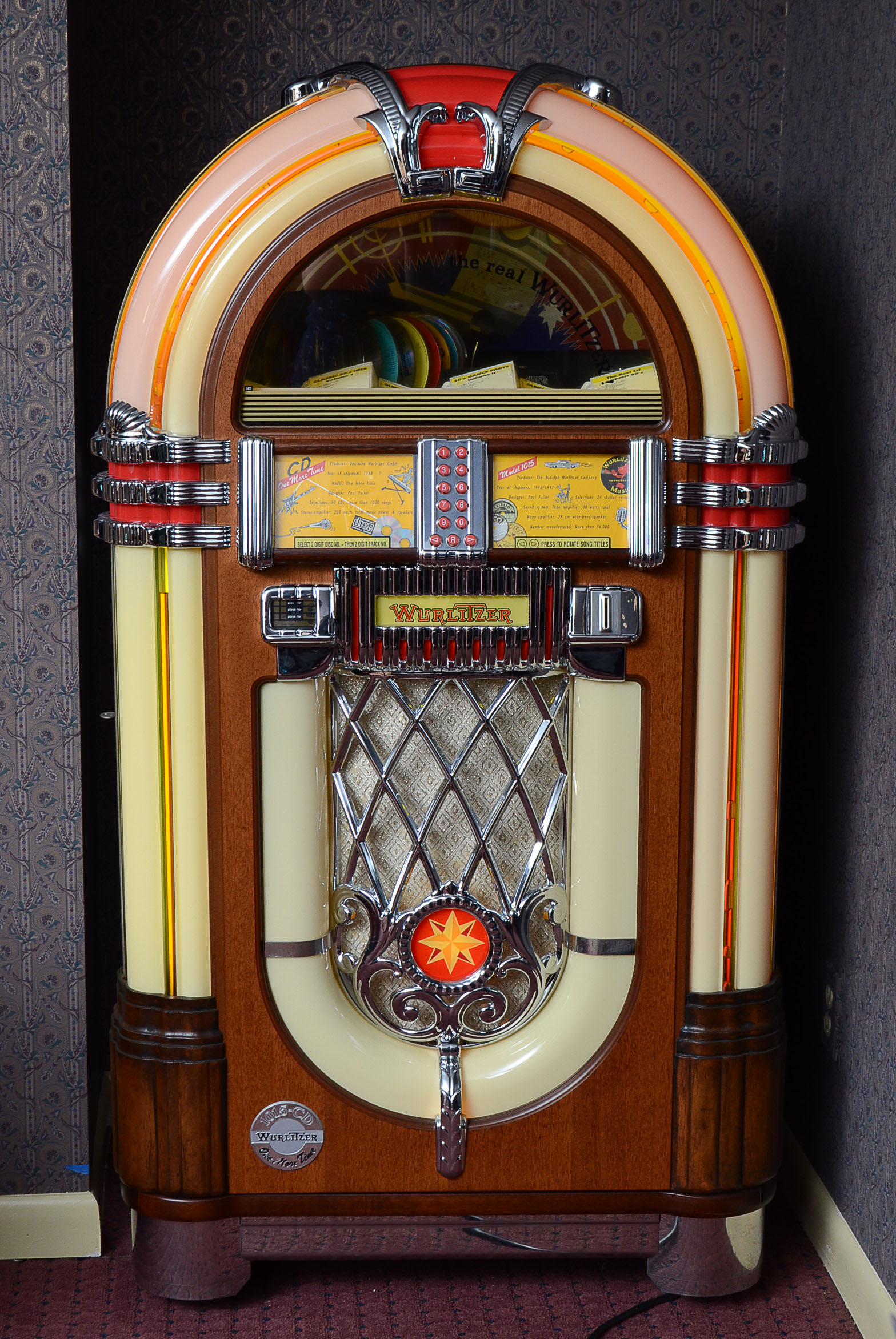 Wurlitzer 1015-CD "One More Time" Jukebox