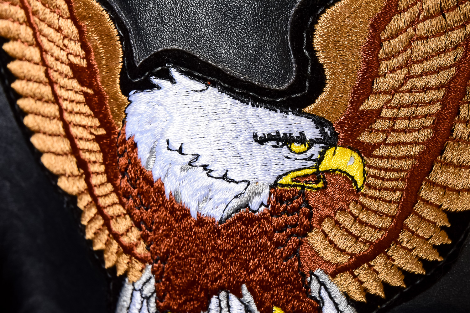 Leather Jacket and Vest with Harley Davidson Patches