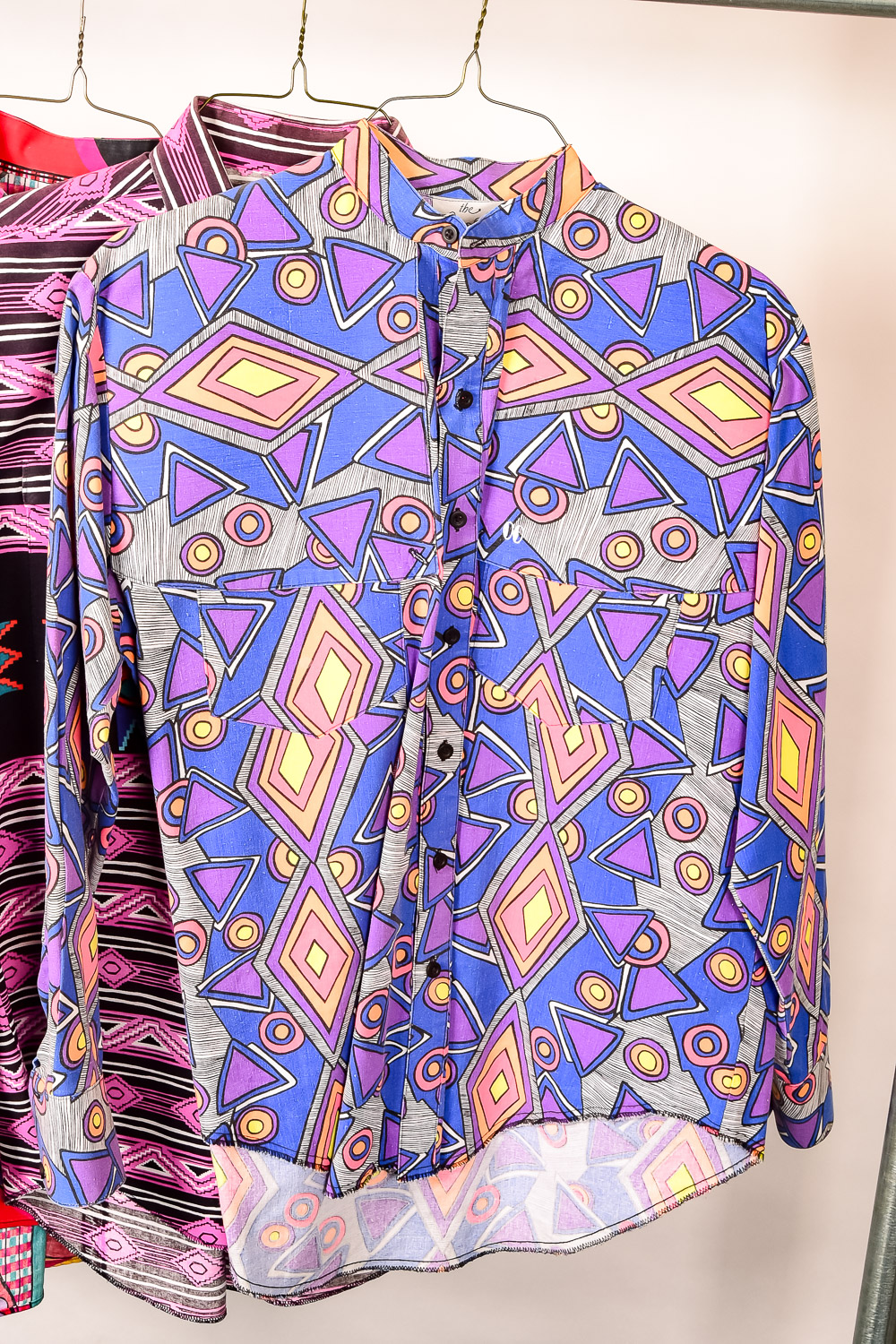 Colorful Vintage Long Sleeved Shirt Collection