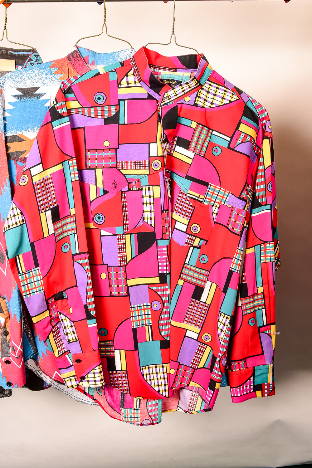Colorful Vintage Long Sleeved Shirt Collection