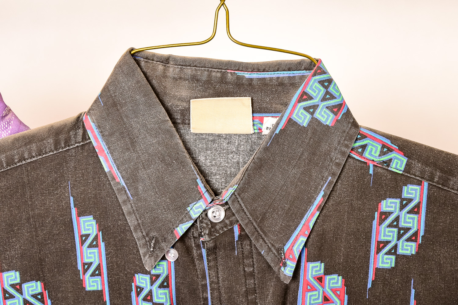 Colorful Vintage Long Sleeved Shirt Collection