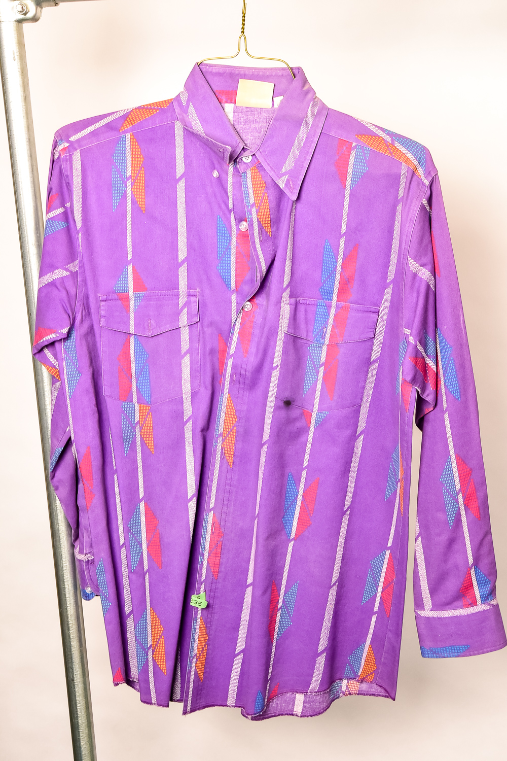 Colorful Vintage Long Sleeved Shirt Collection