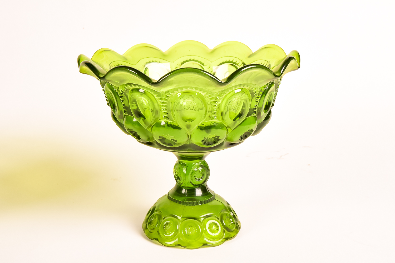 Vintage Green Glass Assortment