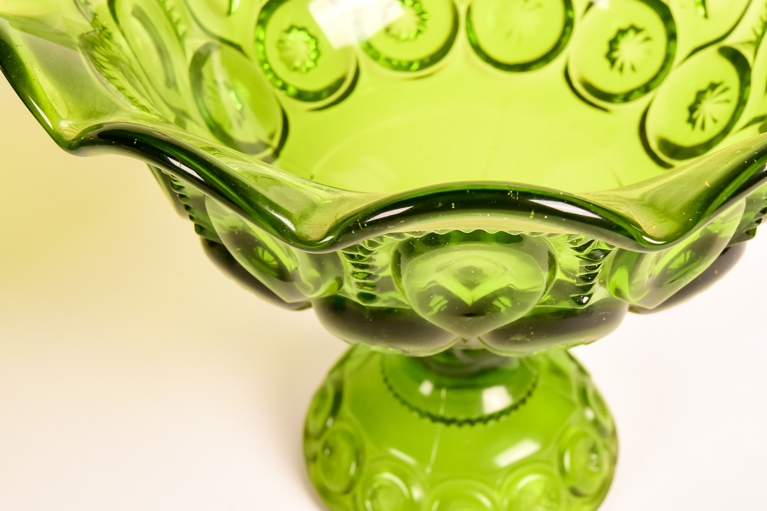 Vintage Green Glass Assortment