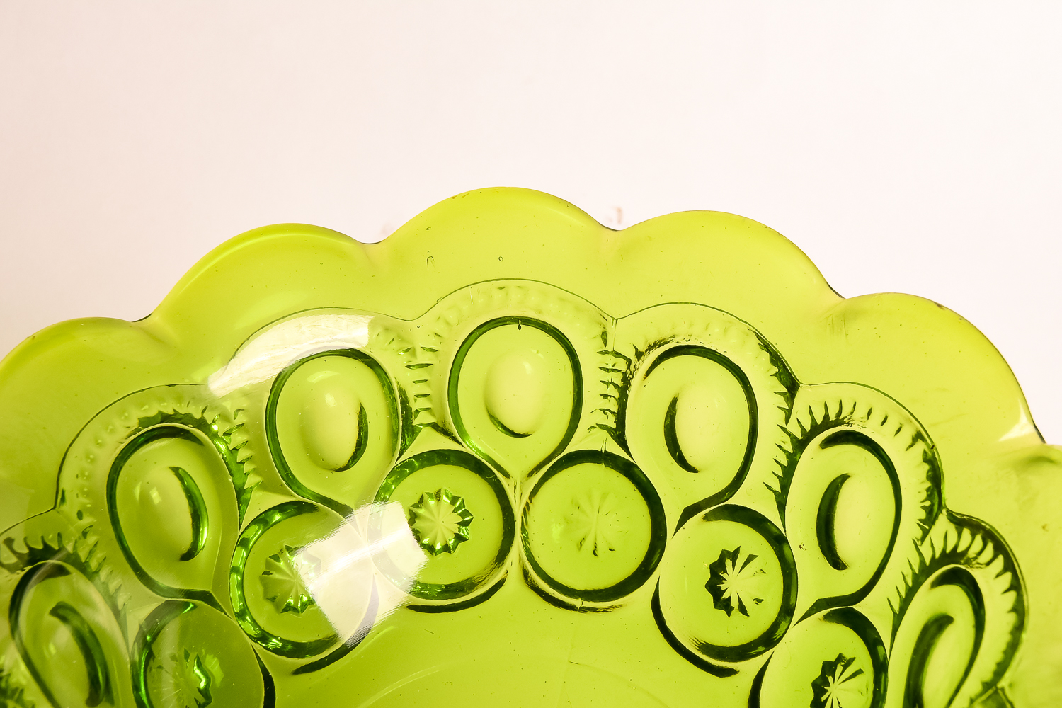 Vintage Green Glass Assortment