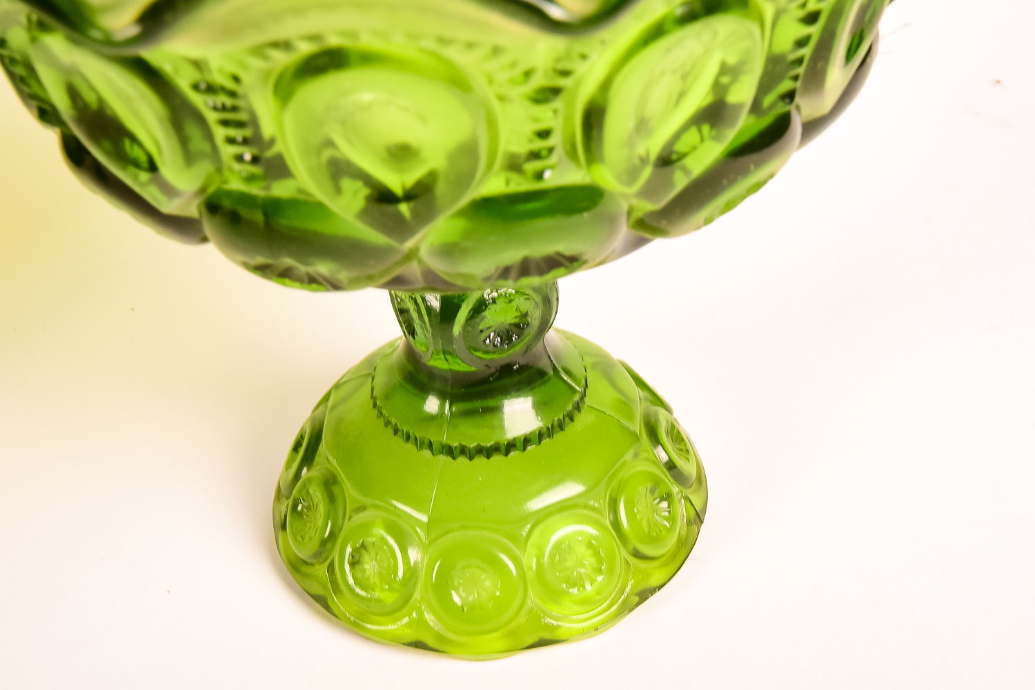 Vintage Green Glass Assortment