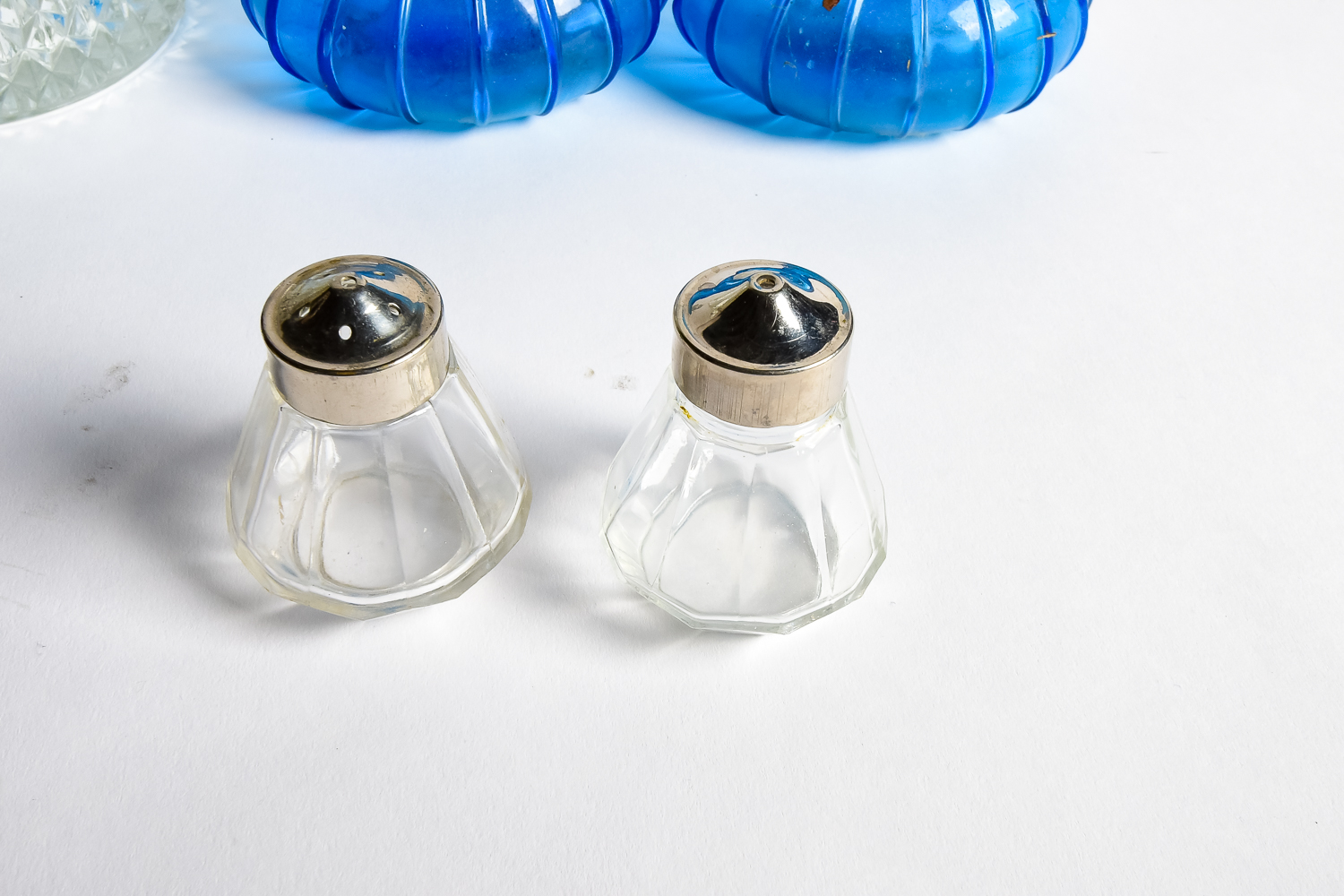 Glass and Silver-Plated Decor