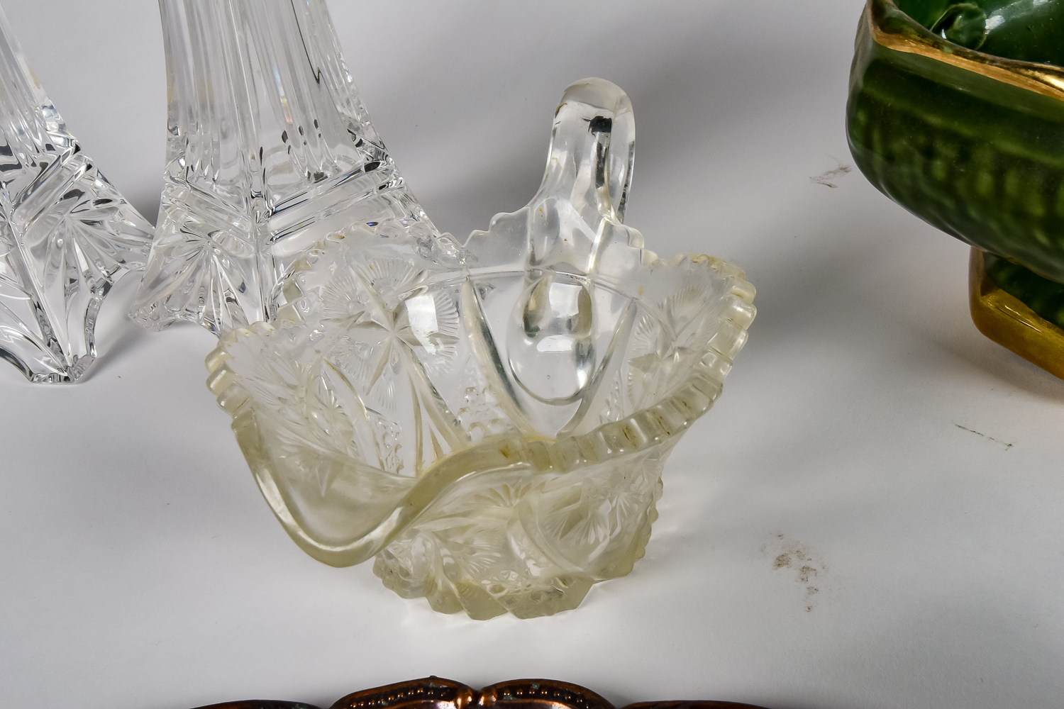 Glass and Silver-Plated Decor