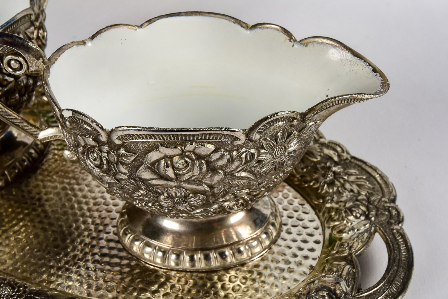 Glass and Silver-Plated Decor