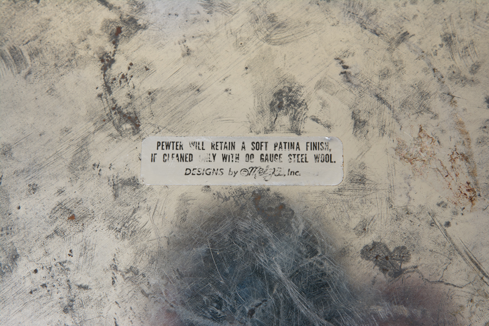 Assortment of Pewter Items