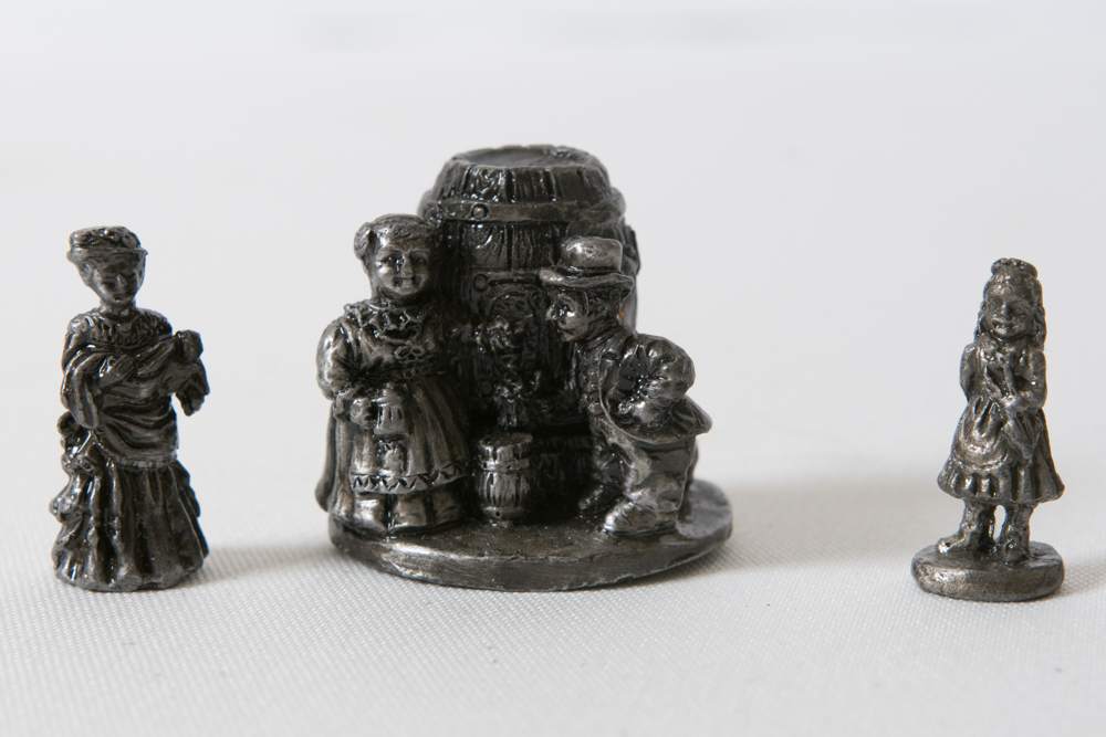 Assortment of Pewter Items