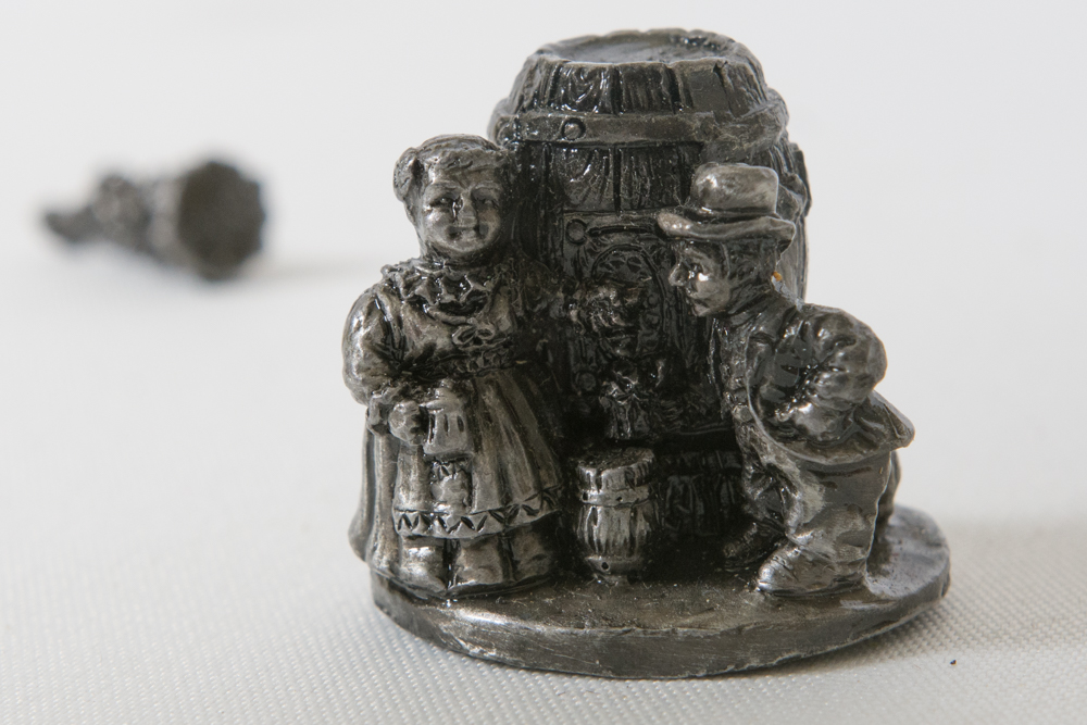 Assortment of Pewter Items