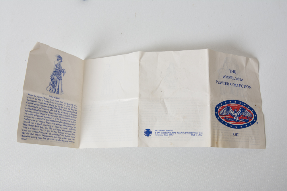 Assortment of Pewter Items