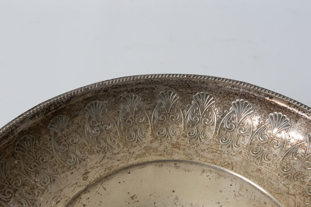 Pair of Weighted Sterling Silver Items