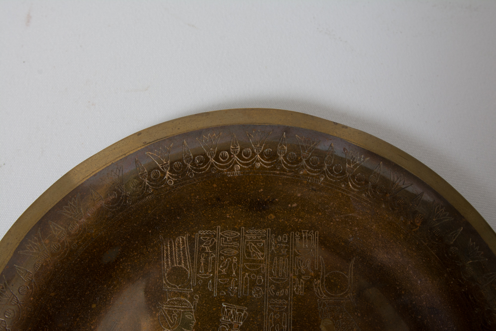 Collection of Egyptian Designed Copper Plates