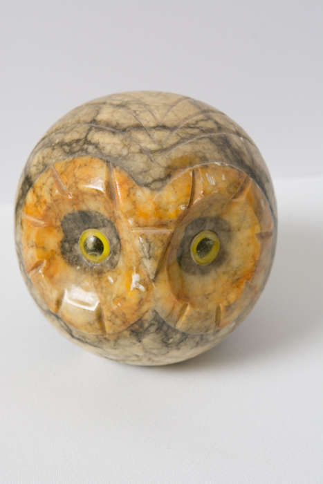 Selection of Owl Figurines Including Alabaster