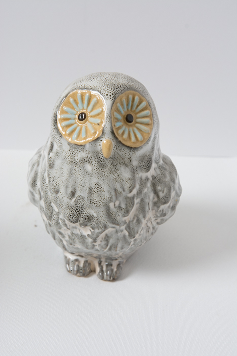 Selection of Owl Figurines Including Alabaster