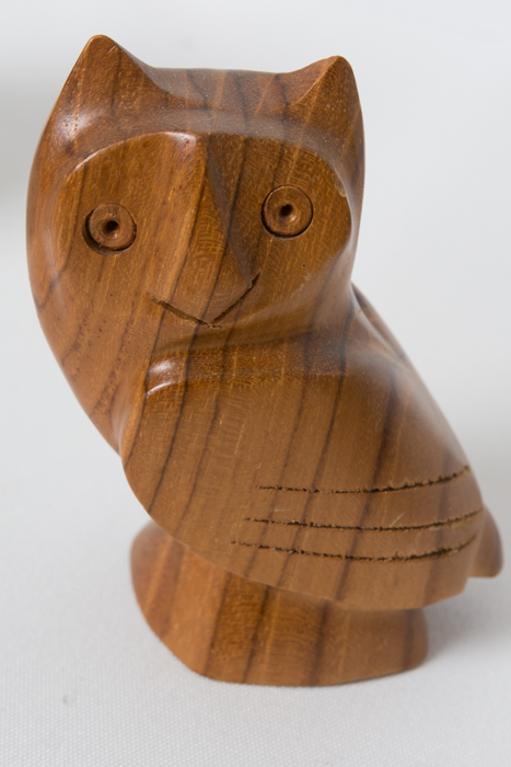 Selection of Owl Figurines Including Alabaster