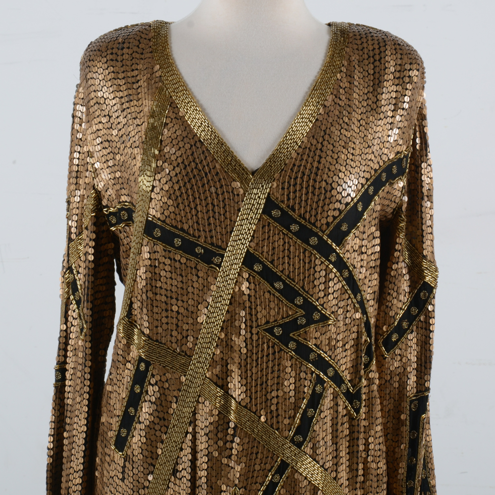 Beaded Evening Dress