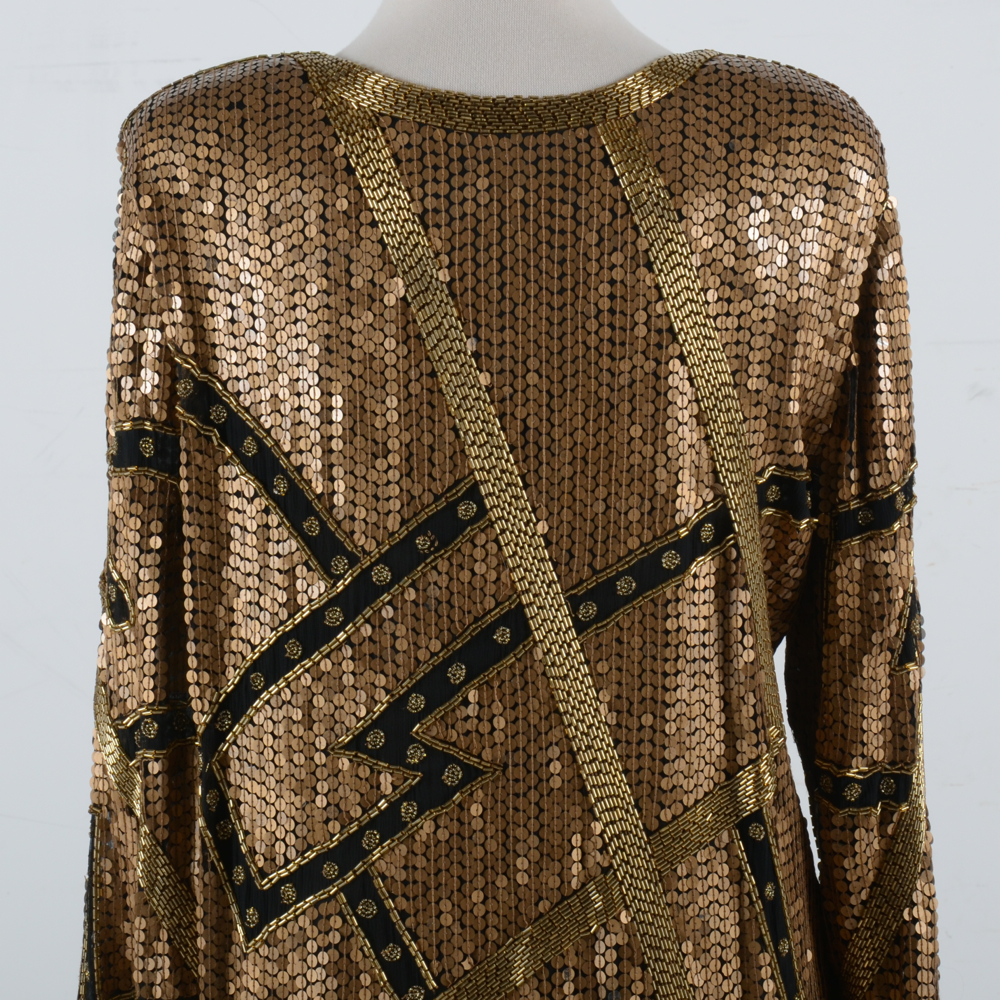 Beaded Evening Dress