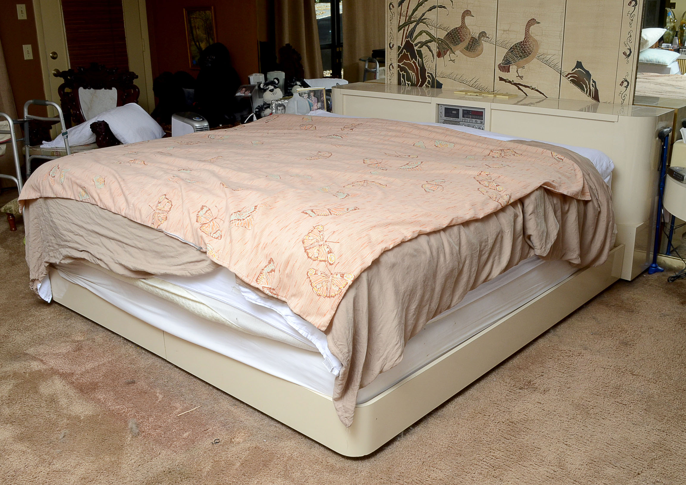 Retro Modern King Bed