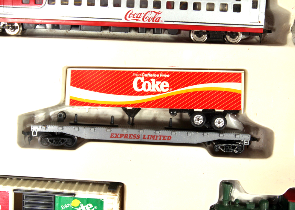 Vintage Tyco CocaCola Train Set EBTH