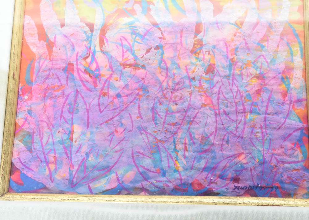 Original Gouache Painting by Tom Swanston